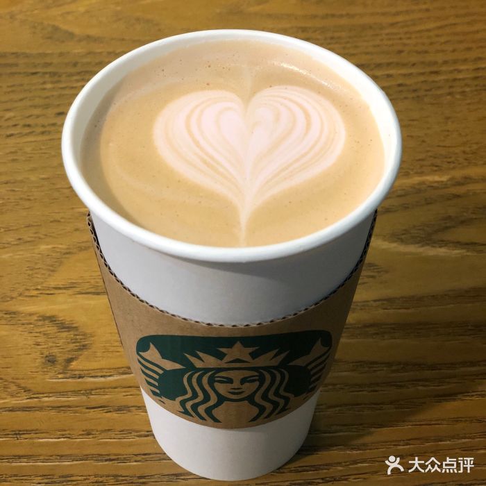 星巴克(火车站店)草莓风味拿铁图片 - 第2张