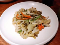 客家水绿菜炒肉片-客语-客家菜(石岐店)