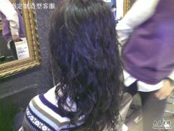 急速烫发过程5-i Style潮牌美发沙龙