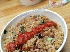 虾仁叉烧蛋炒饭-明月虾面(厦禾路店)