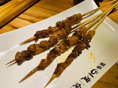 -路边摊小炉子烧烤