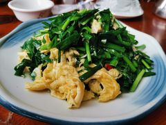 韭菜炒鸡蛋-北京烤鸭店(新桥家园·浦口店)