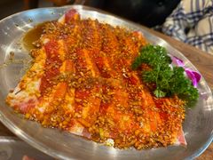 -明洞阿姨·韩式酱蟹烤肉·创意料理(三元桥店)