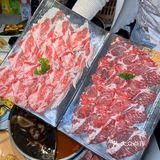 在空海，烤肉+寿喜锅，一次性畅吃太爽了
