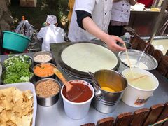 煎饼-大鹅岛绿色生态美食园
