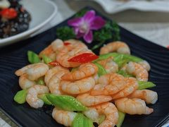 清炒手剥虾仁-沽上民肴·海鲜锅贴·天津菜(福州道鸿正家园店)