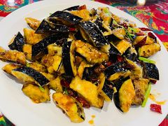 风味茄子-闯关东东北农家菜(崂山石老人店)