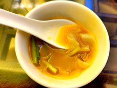 香煎本地粿条配现做番茄汁-东海酒家(长平东路店)