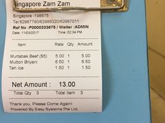 -新加坡Zam Zam餐馆