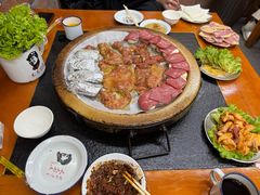 -老姐石板烧烤+铜炭火锅(总店)