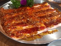 -明洞阿姨·韩式酱蟹烤肉·创意料理(三元桥店)