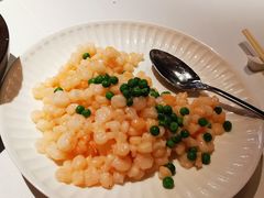 手剥河虾仁小豌豆-玫瑰厅上海菜(兴国路店)