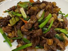 姜葱牛梅皮-巫记鸡饭店