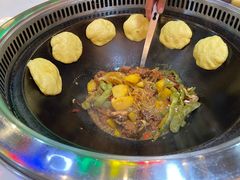 排骨土鸡锅-谭家山河村铁锅炖&东北烧烤(交大店)