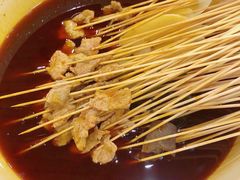 -拈签一笑黄牛肉辣卤串串