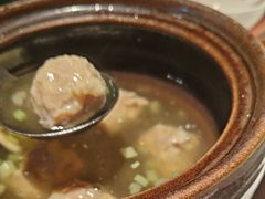 香芹松茸肉圆汤-外婆家(西红门荟聚购物中心店)