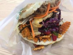 饼夹鸡蛋夹菜-三兄弟高炉烧饼