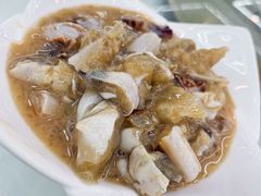 大红膏呛蟹-渔中舟海鲜大排档(普陀沈家门店)