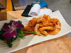 韩式鸡腿肉-万兴佳烤肉·长白山老味道(宏泰广场店)