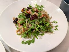黄瓜花拌北极贝裙边-后海16号·北京私房菜