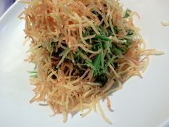 巧拌豆苗-四季民福烤鸭店(王府井灯市口店)