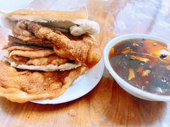 牛舌饼夹糖油饼-黑窑厂糖油饼烤鸭·清真菜(总店)
