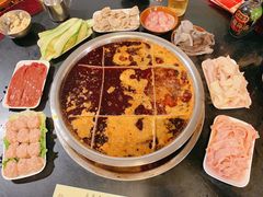 红汤锅底-邓莽子老火锅(鲁祖庙店)