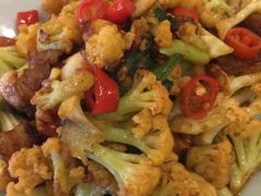 小炒有机菜花-京天红酒家(虎坊路店)