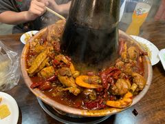 -超越炭火牛蛙火锅鸡(河东店)