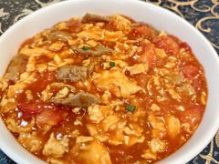 番茄牛肉滑蛋-晓平饭店(嘉善路店)