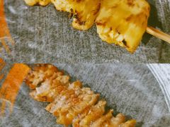 烤鸡皮-鸟串烧Yakitori