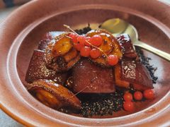 四头鲜鲍鱼红烧肉-福玺荟(外滩罗斯福店)