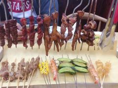 缸烤土豆，鸡爪，大肠-签挂缸烤(丁山店)