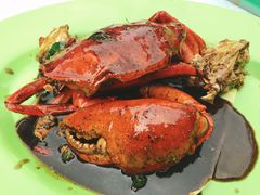 黑胡椒炒螃蟹-明记烧鱼美味店
