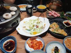 -明洞阿姨·韩式酱蟹烤肉·创意料理(三元桥店)