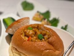 椰香咖喱面包鸡-梧桐Plus·创意京·川料理(万象城店)