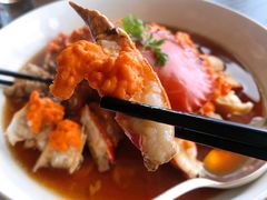 花雕肉碎蒸膏蟹-广州柏悦酒店·悦景轩·粤菜餐厅