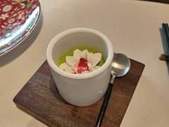 一朵白莲千娇照水-蘇锦宴·淮扬菜烤鸭·小院(三元桥霄云路店)