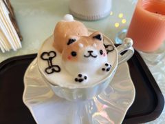 3D奶泡咖啡-小劳拉生日蛋糕西餐厅