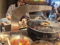-草家酱蟹炭火烤肉店(珲春南路一店)