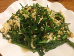 韭菜炒土鸡蛋-外婆菜之崇明味道(锦江乐园店)