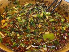 老板娘亲自拌匀的鳝丝-乐山第一家临江鳝丝(茶坊路店)