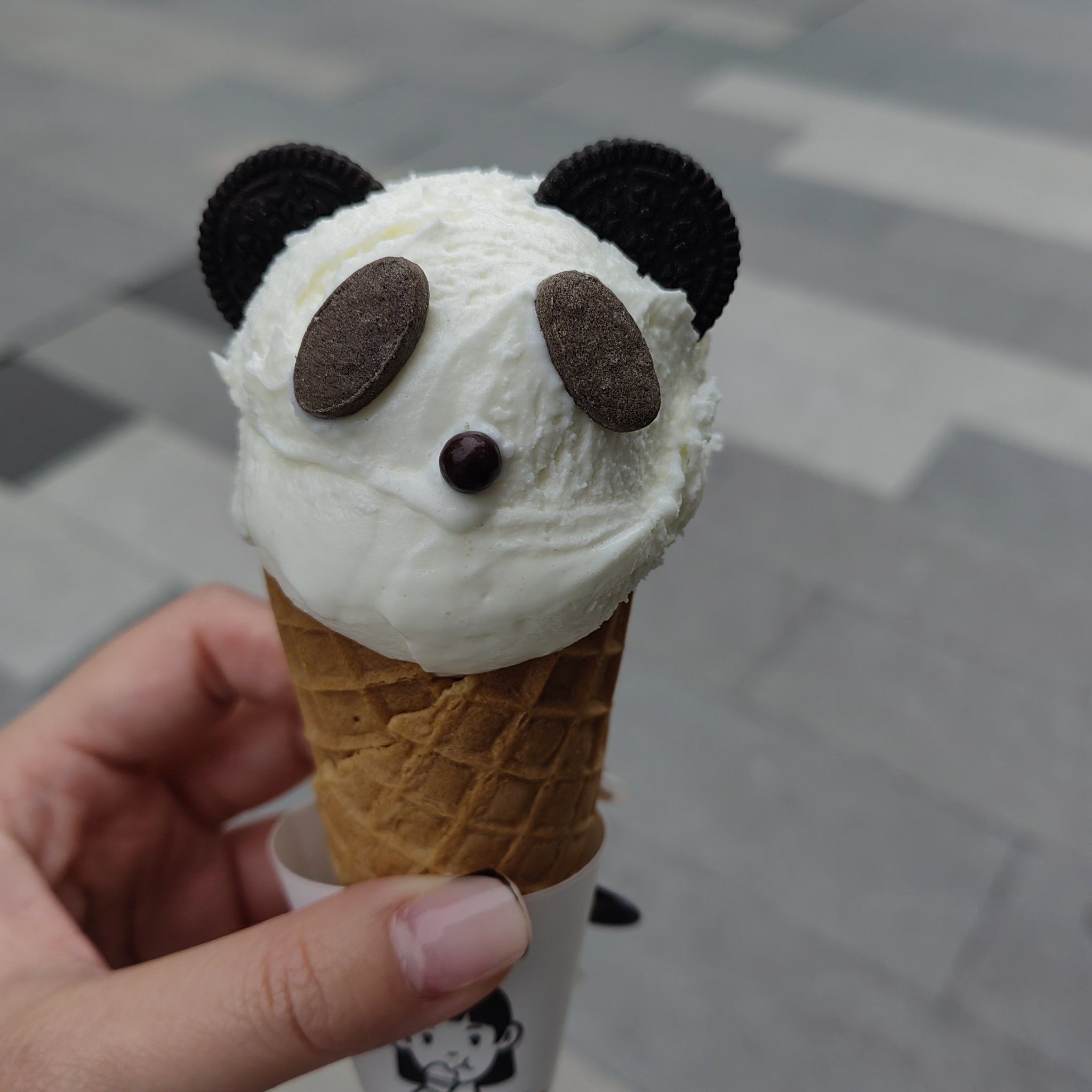 熊猫冰淇淋,超级萌又好吃