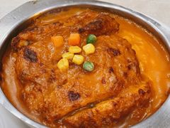 焗鸡扒饭-喜莲咖啡