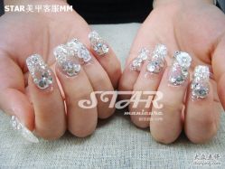 双色闪烁银河小华丽-STAR美甲店