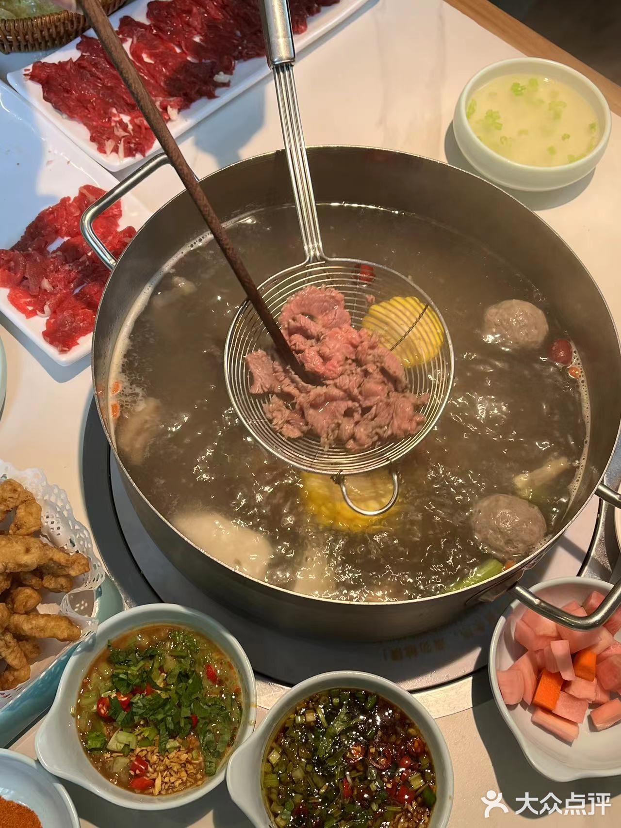 这么新鲜美味竟然还这么便宜的潮汕牛肉火锅被我找到了！