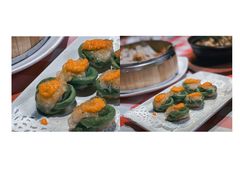 蟹黄墨鱼饼-龙桥私厨·姜花菊花过桥鱼·顺德菜(容桂店)