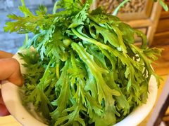 茼蒿-北京老门框爆肚四季涮肉(淮海东路外滩店)