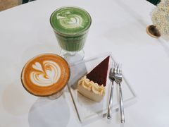抹茶拿铁-1/4 ONE QUARTER COFFEE LAB(朝阳大悦城店)