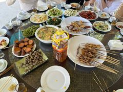 -北京龙庆四季香农家饭庄·灶台鱼·碳烤虹鳟鱼(龙庆峡店)